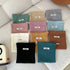1pcs Solid Color Drawstring Cosmetic Bag Travel Cosmetic Lipstick Candy Organizer Pouch Christmas Gift Packaging Bag Storage Bag